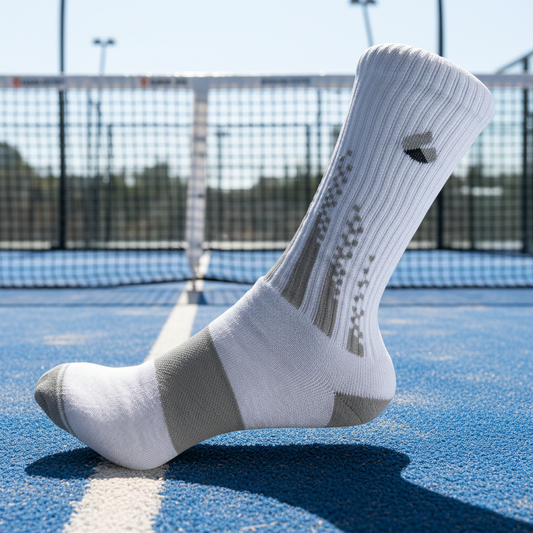 Padel Socks Crew White/Grey