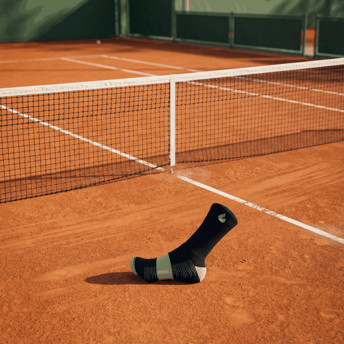 Tennis Socken Crew Lite Schwarz/Grau