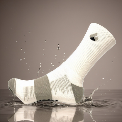 Tennis Socks Crew Lite White/Grey