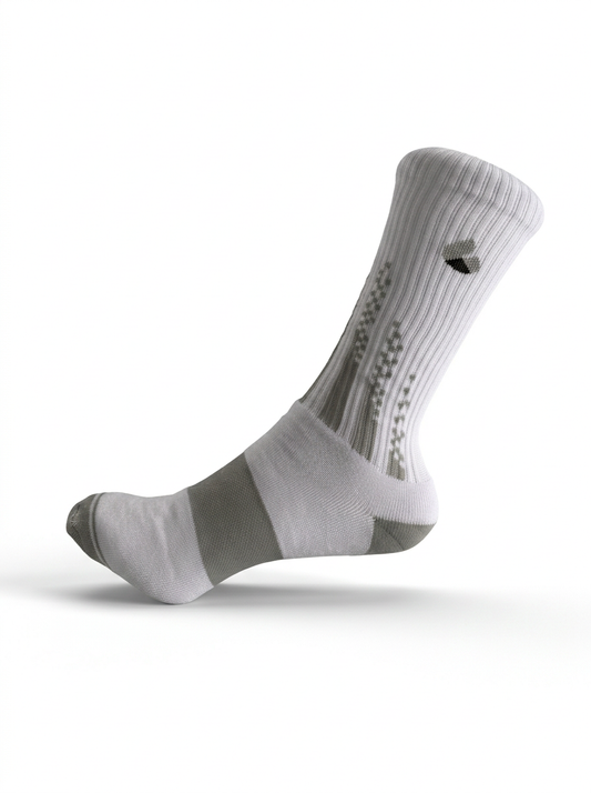 Padel Socks Crew White/Grey